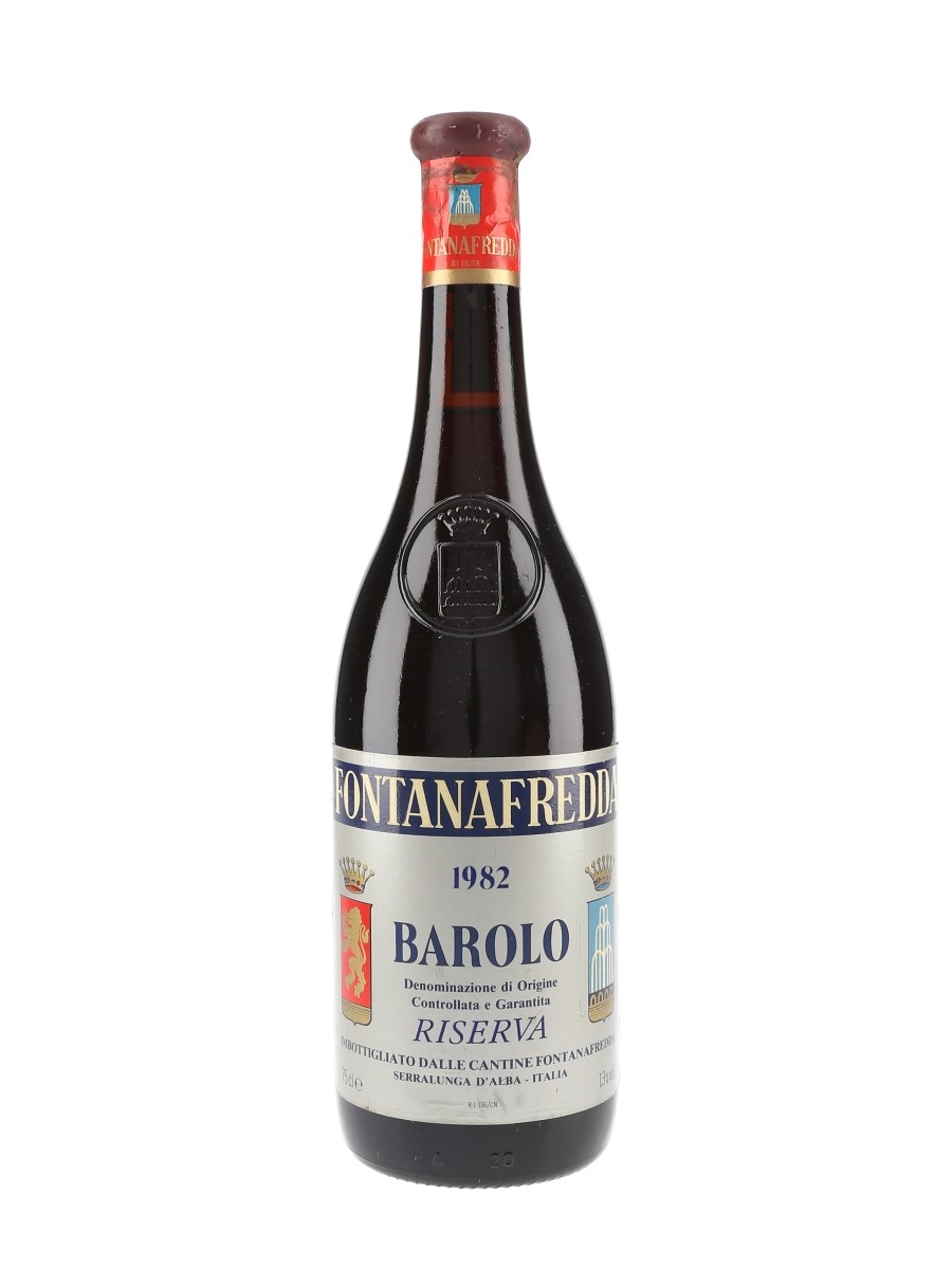 Fontanafredda Barolo 1982  75cl / 13%