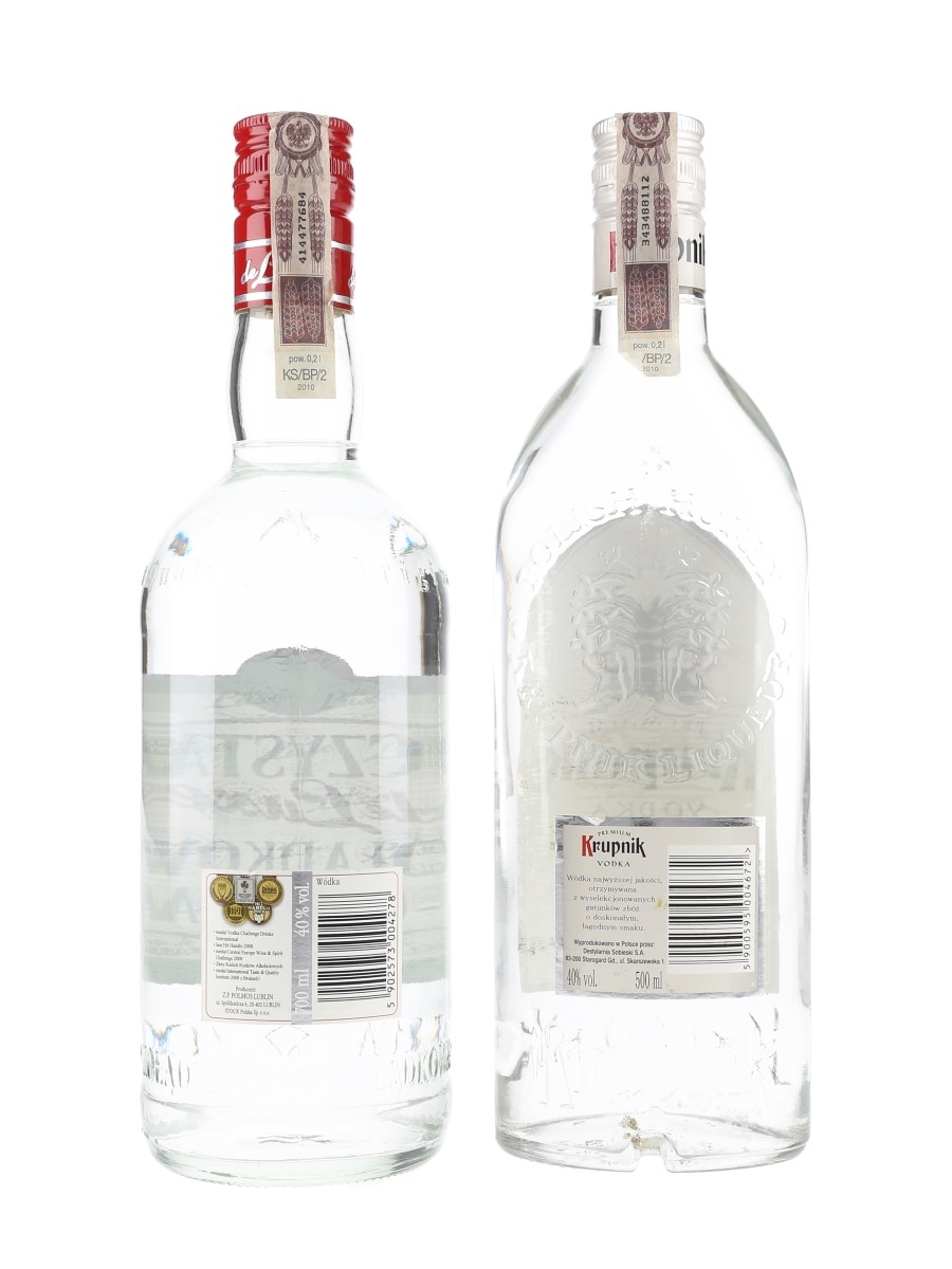 Krupnik & Zoladskowa Vodka - Lot 86873 - Buy/Sell Vodka Online