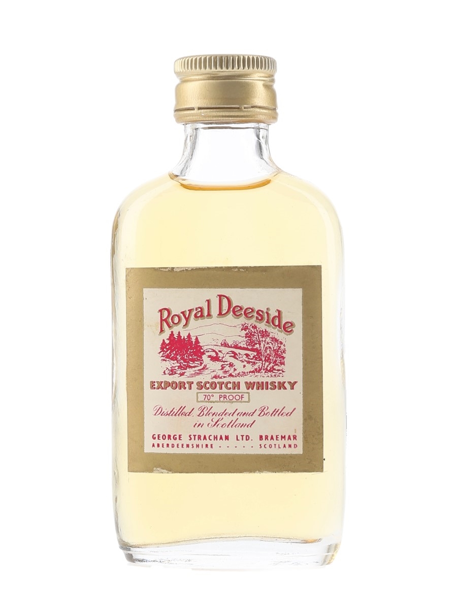 Royal Deeside Bottled 1960s - George Strachan Ltd. 5cl / 40%