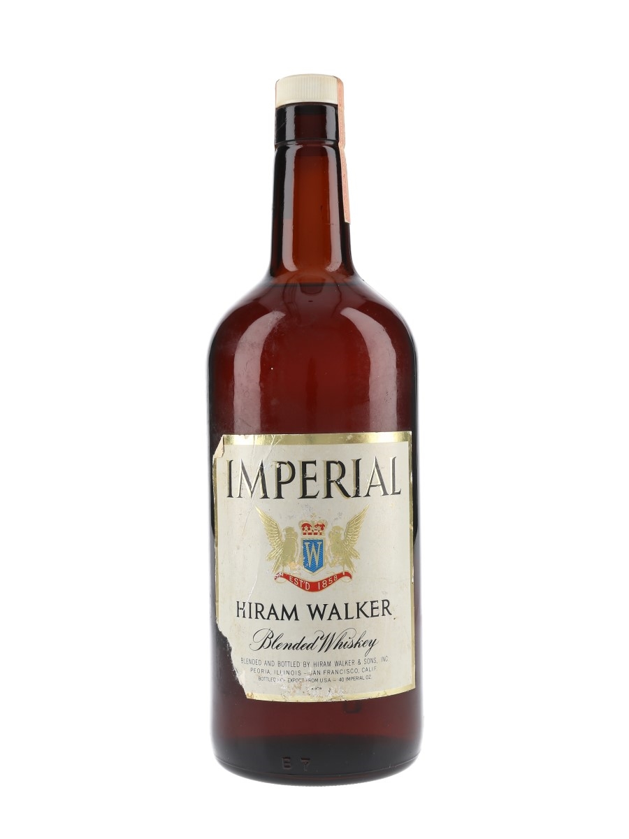 Hiram Walker Imperial Bottled 1960s 113cl