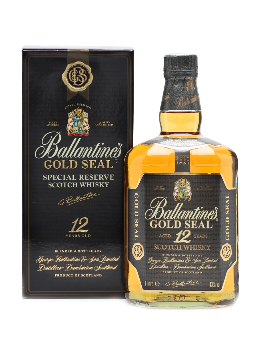 Ballantine's Gold Seal 12 Years Old  100cl / 43%