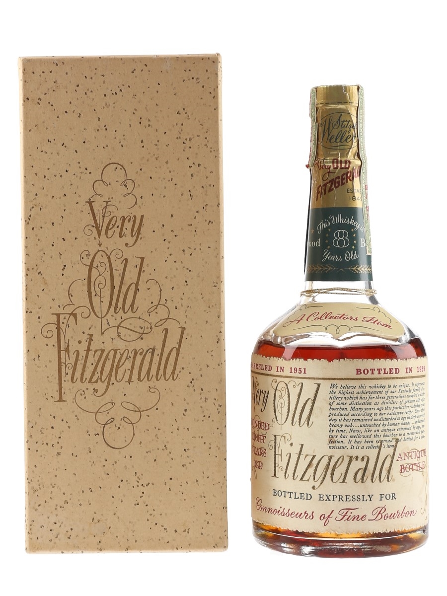 Very Old Fitzgerald 8 Year Old 1951 Bottled In Bond Bottled 1959 - Stitzel-Weller 23.6cl / 50%