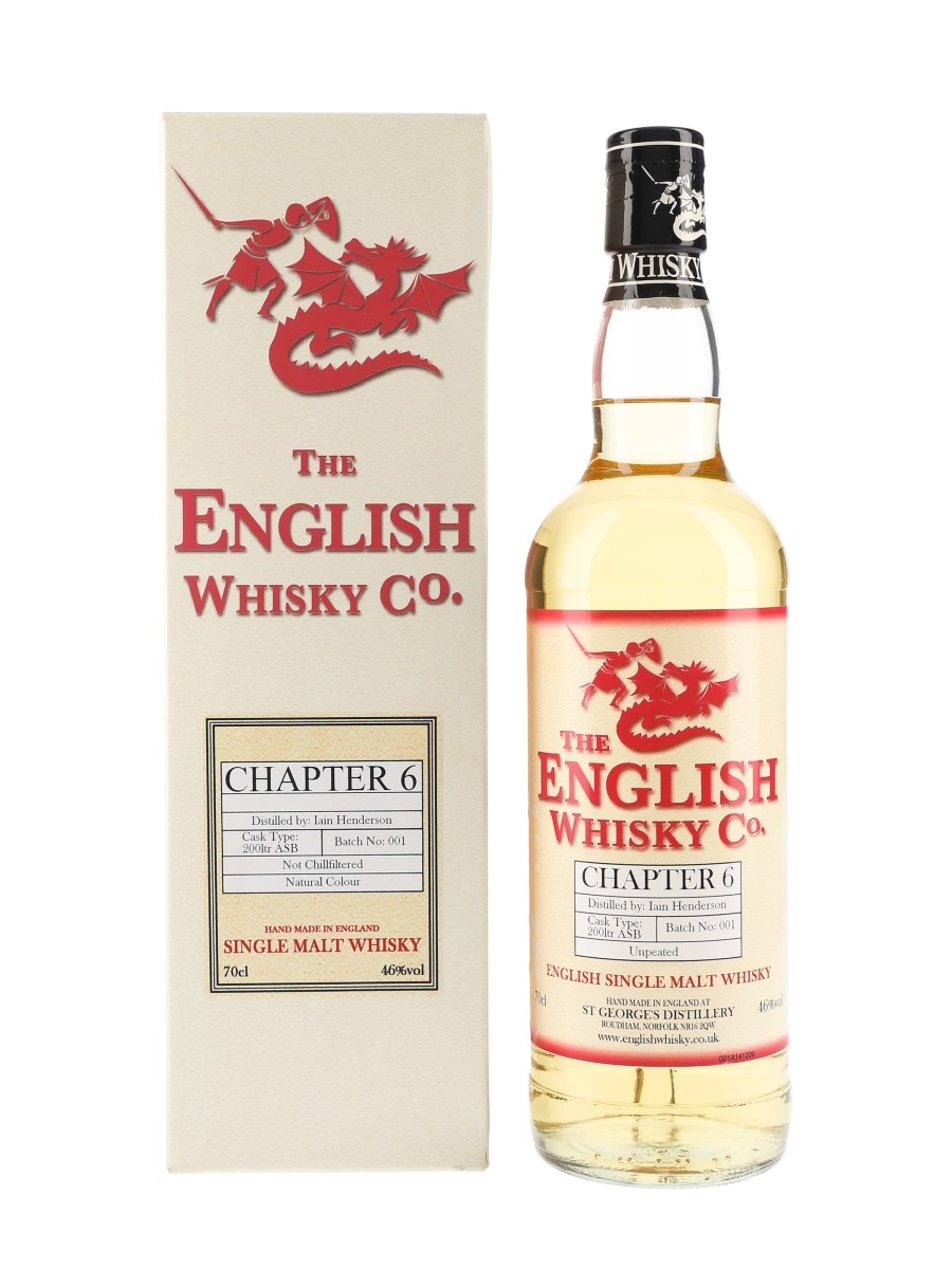 English Whisky Co. Chapter 6 Batch No. 001 70cl / 46%
