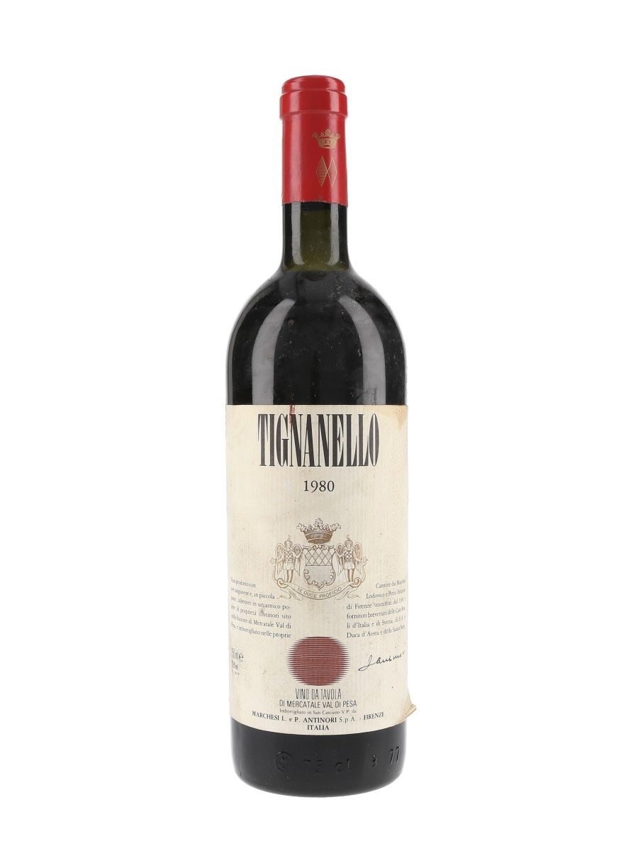 Tignanello 1980 Antinori 75cl / 12.5%
