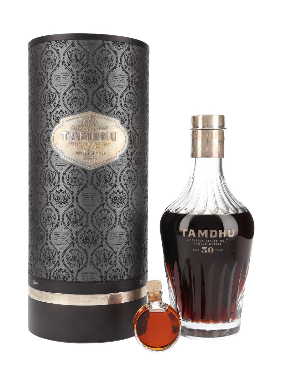 Tamdhu 1963 50 Year Old Cask 4678 Bottled 2017 - Includes 5cl Miniature 70cl & 5cl
