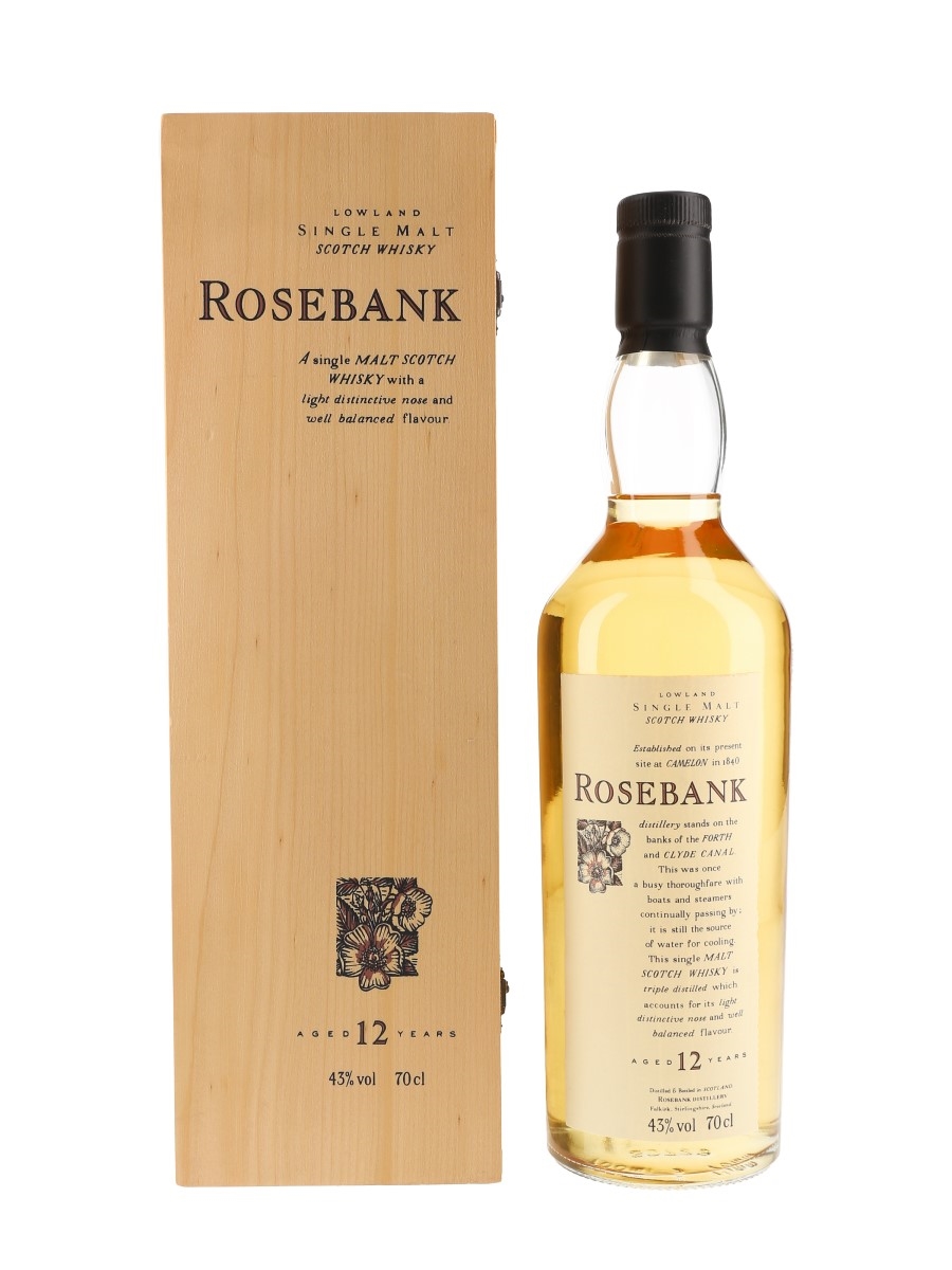 Rosebank 12 Year Old - Lot 86970 - Buy/Sell Lowland Whisky Online