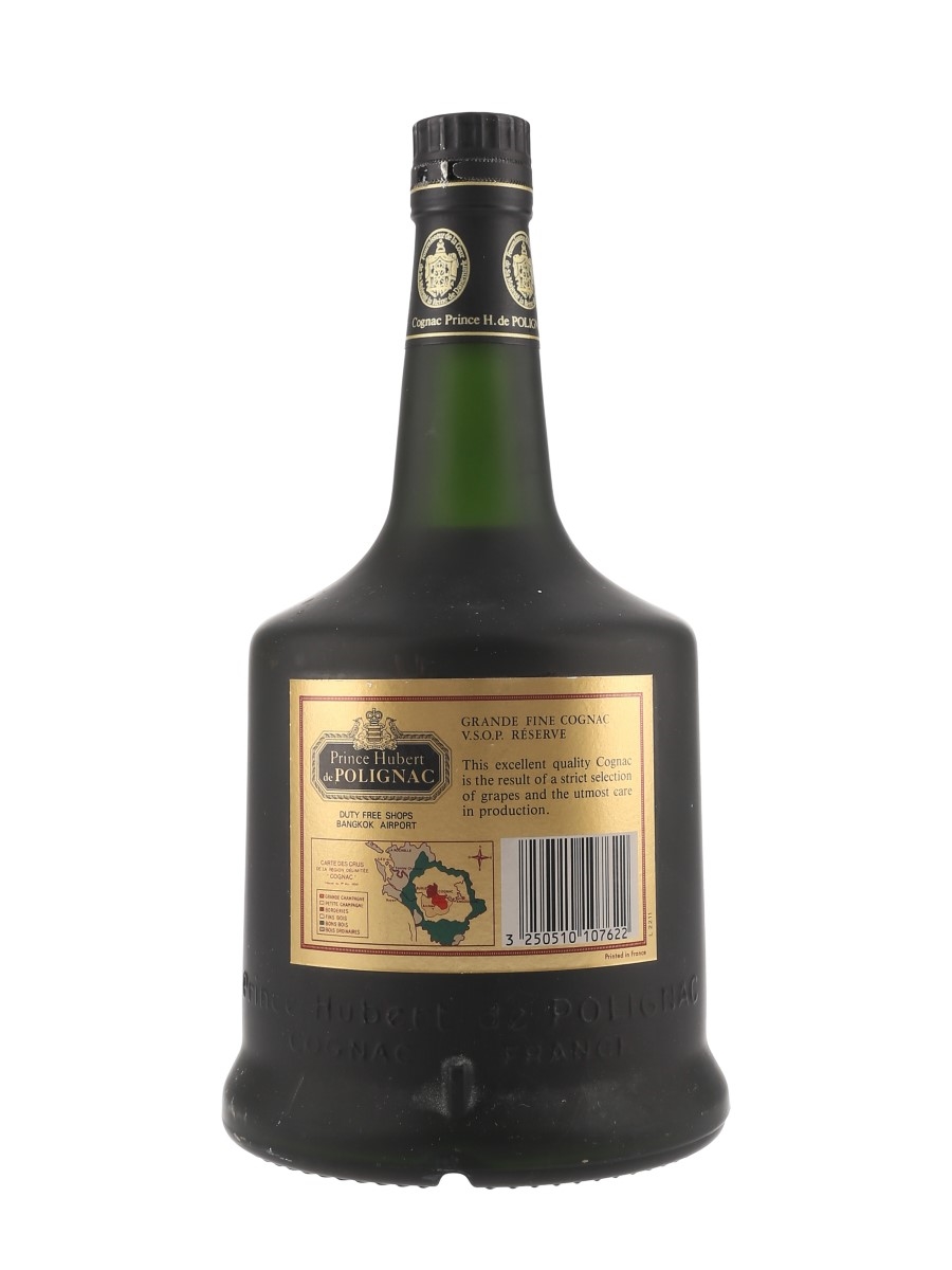 COGNAC PRINCE HUBERT DE POLIGNAC 3 stars Bottled around 1970