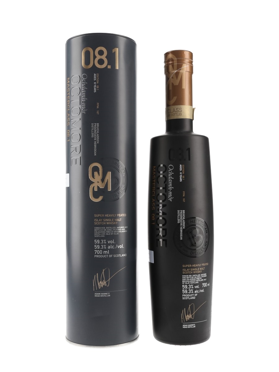 Octomore 8 Year Old Masterclass Edition 08.1  70cl / 59.3%
