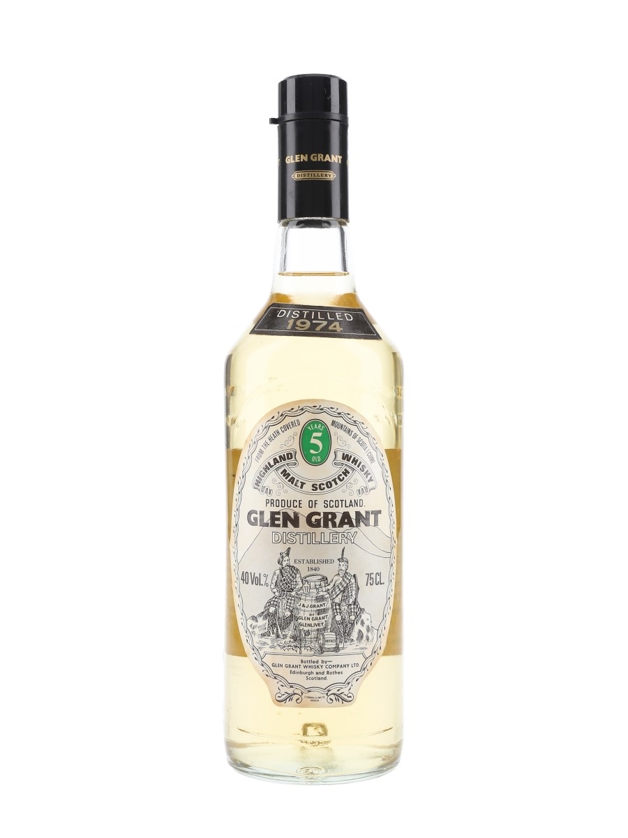 Glen Grant 1974 5 Year Old  75cl / 40%