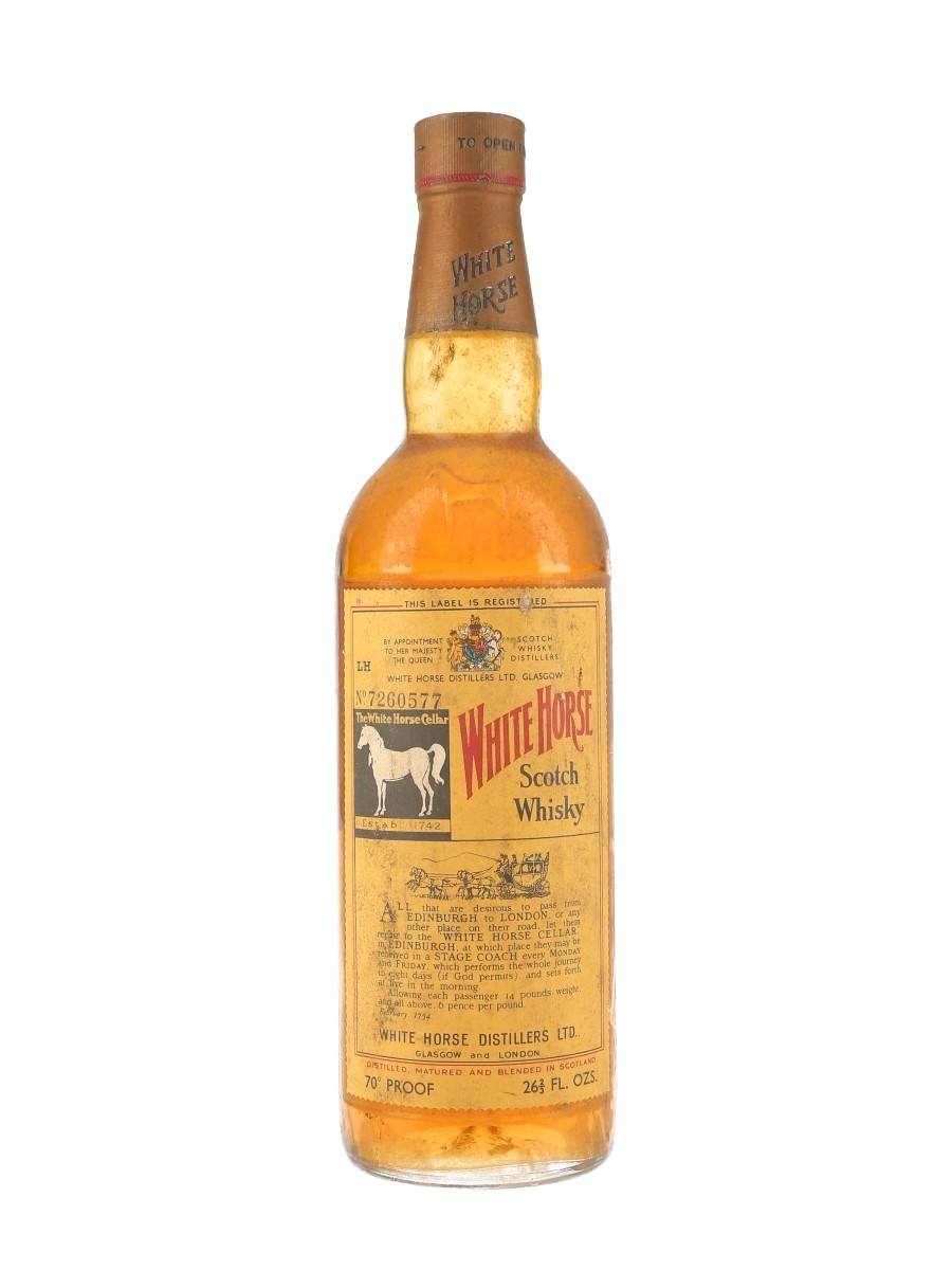 White Horse Bottled 1960s 75.7cl / 40%