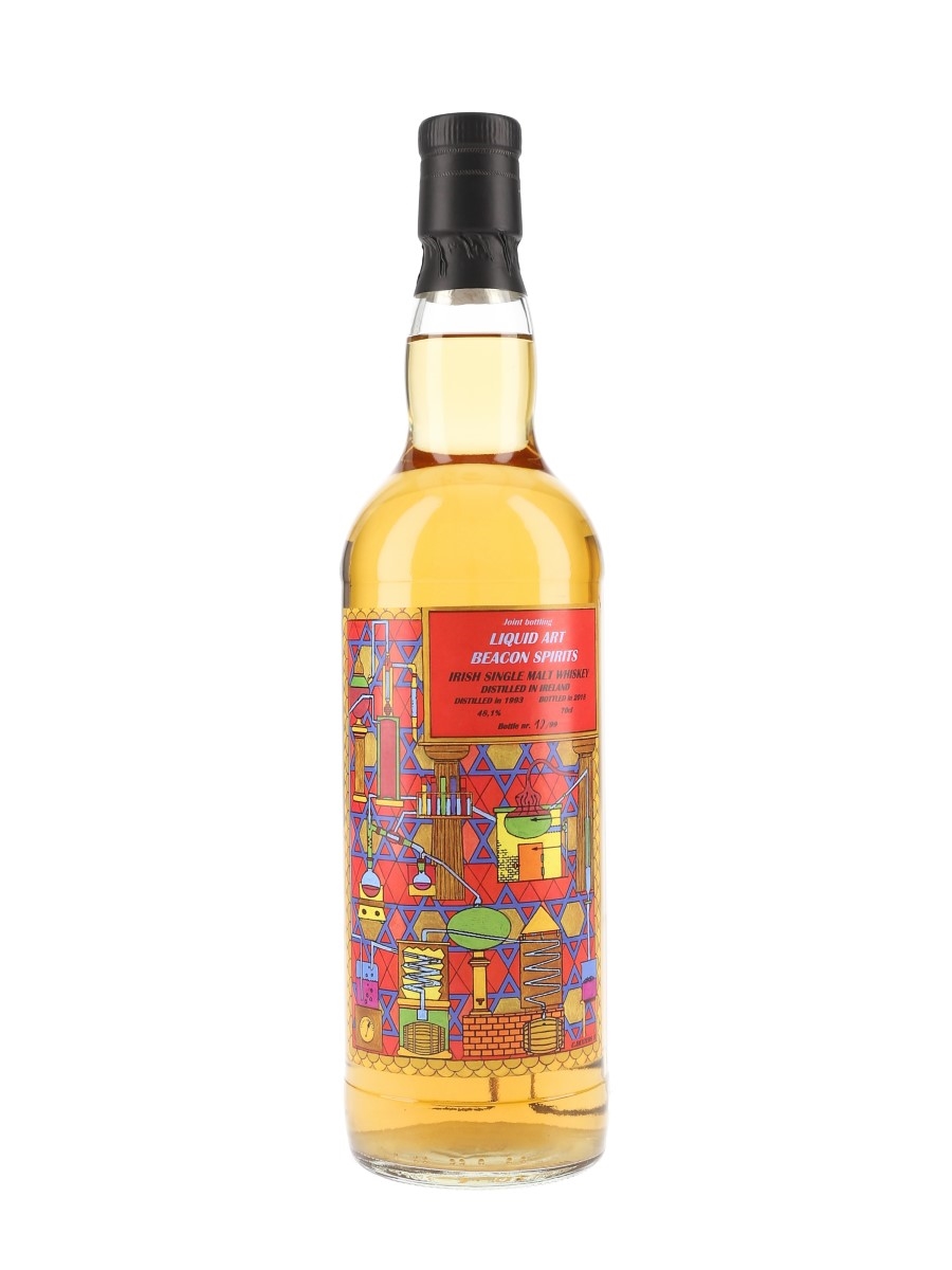 Irish Single Malt Whiskey 1993 Bottled 2018 - Liquid Art & Beacon Spirits 70cl / 48.1%