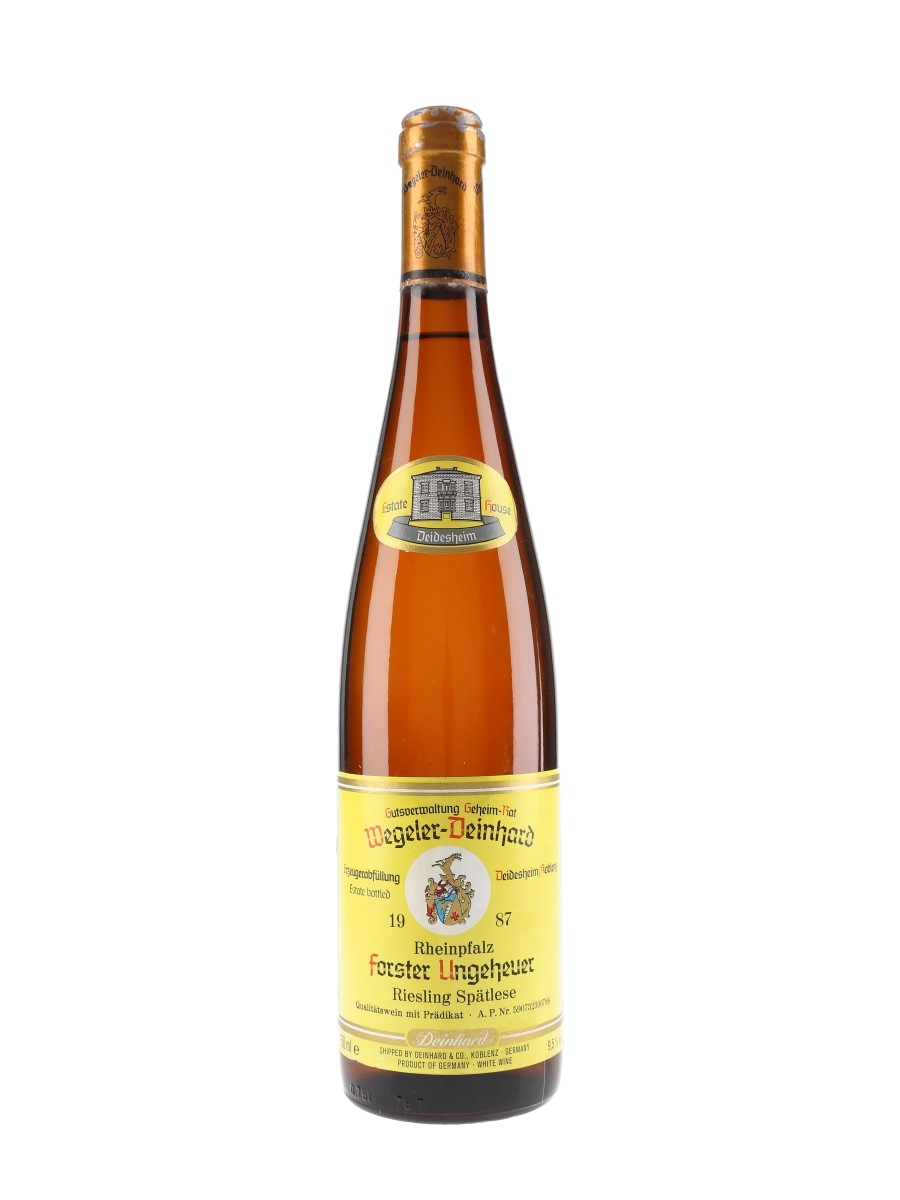 Forster Ungeheuer Riesling Spatlese 1987 Deinhard & Co. 75cl / 9.5%