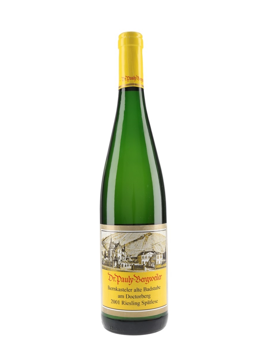 Dr Pauly Bergweiler Riesling Spatlese 2001  75cl / 8%