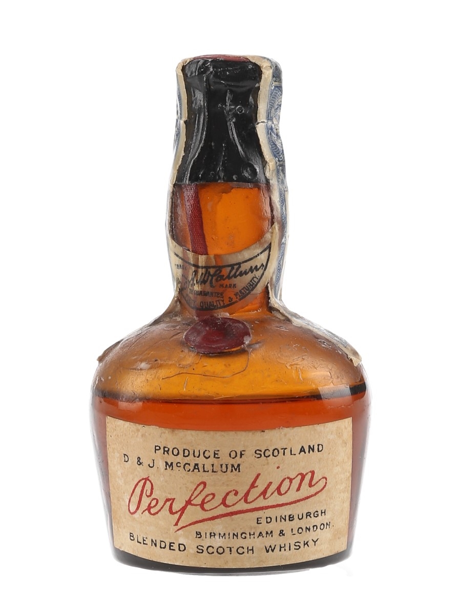 McCallum's Perfection Bottled 1930s-1940s 5cl