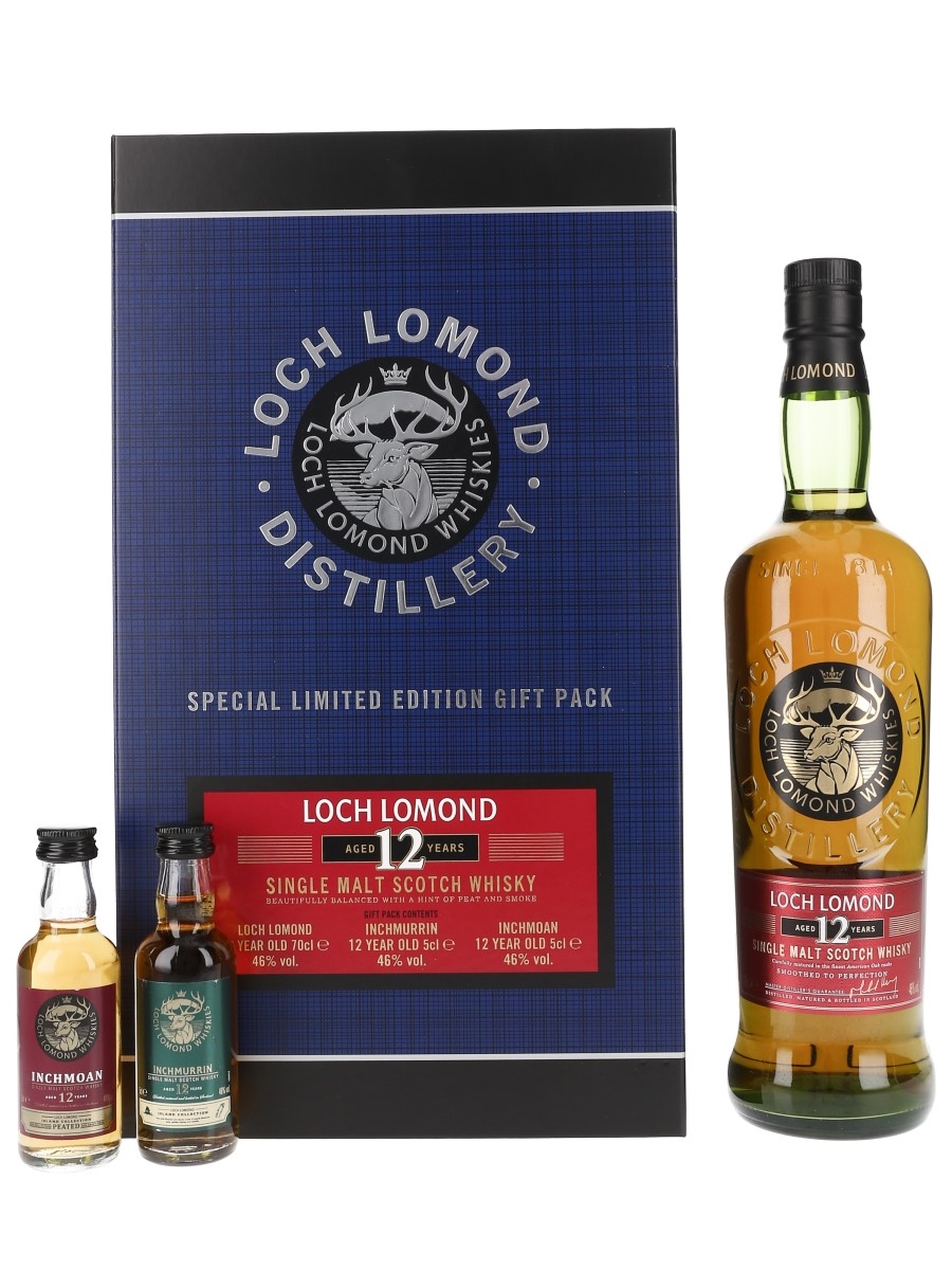 Loch Lomond Special Limited Edition Loch Lomond, Inchmurrin & Inchmoan 70cl & 2 x 5cl / 46%