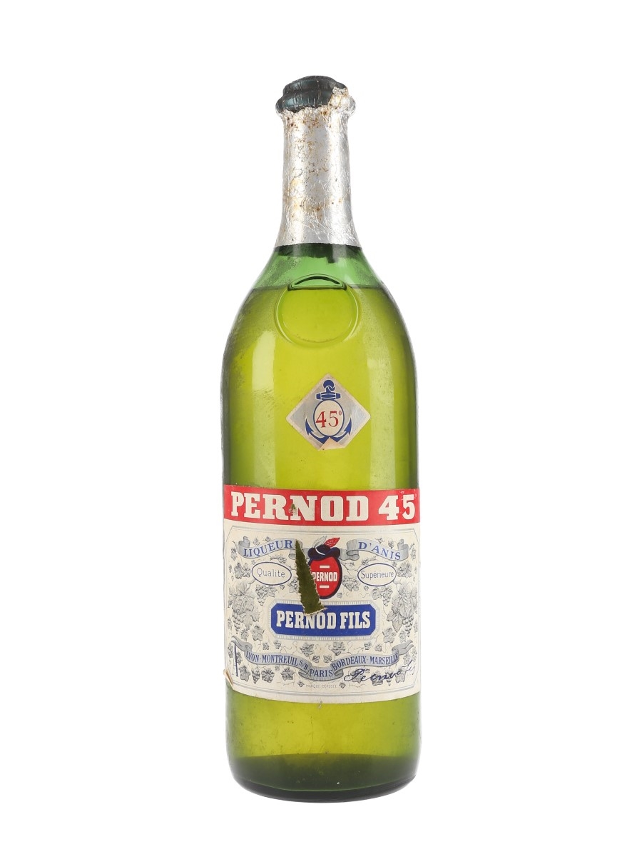 Pernod 45 Bottled 1960s 100cl / 45%