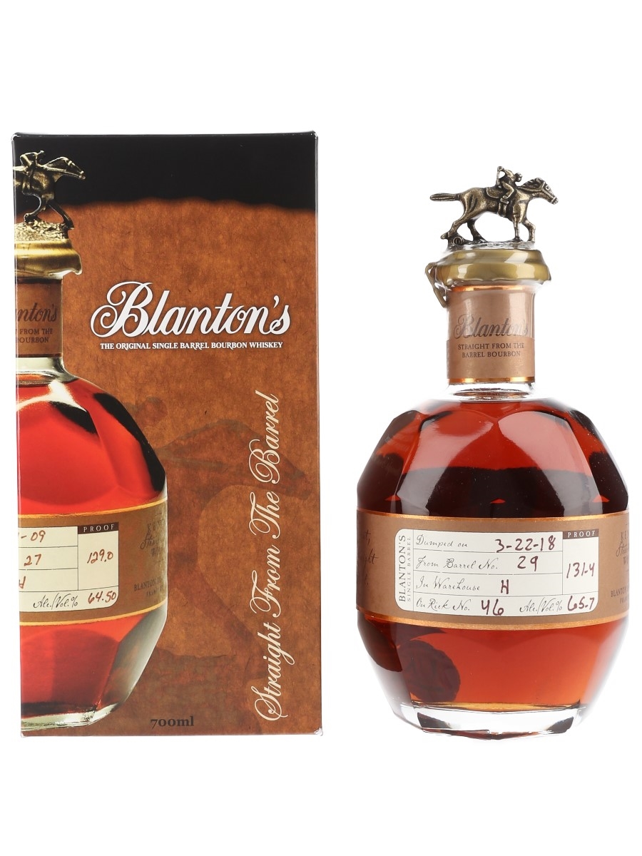 Blanton's Straight From The Barrel No. 29 Bottled 2018 70cl / 65.7%