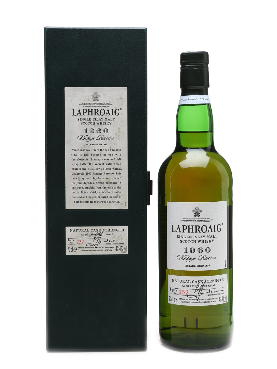 Laphroaig 1960 - 40 Years Old 300 Bottles Only 70cl