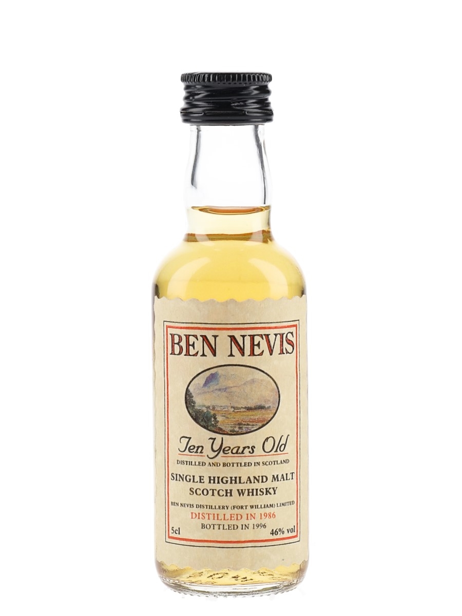 Ben Nevis 1986 10 Year Old Bottled 1996 5cl / 46%