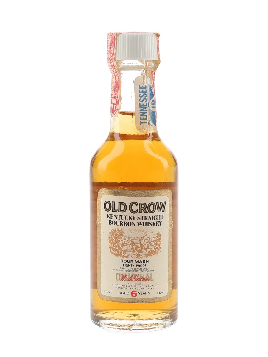 Old Crow 6 Year Old Bottled 1960s-1970s 4.7cl / 40%