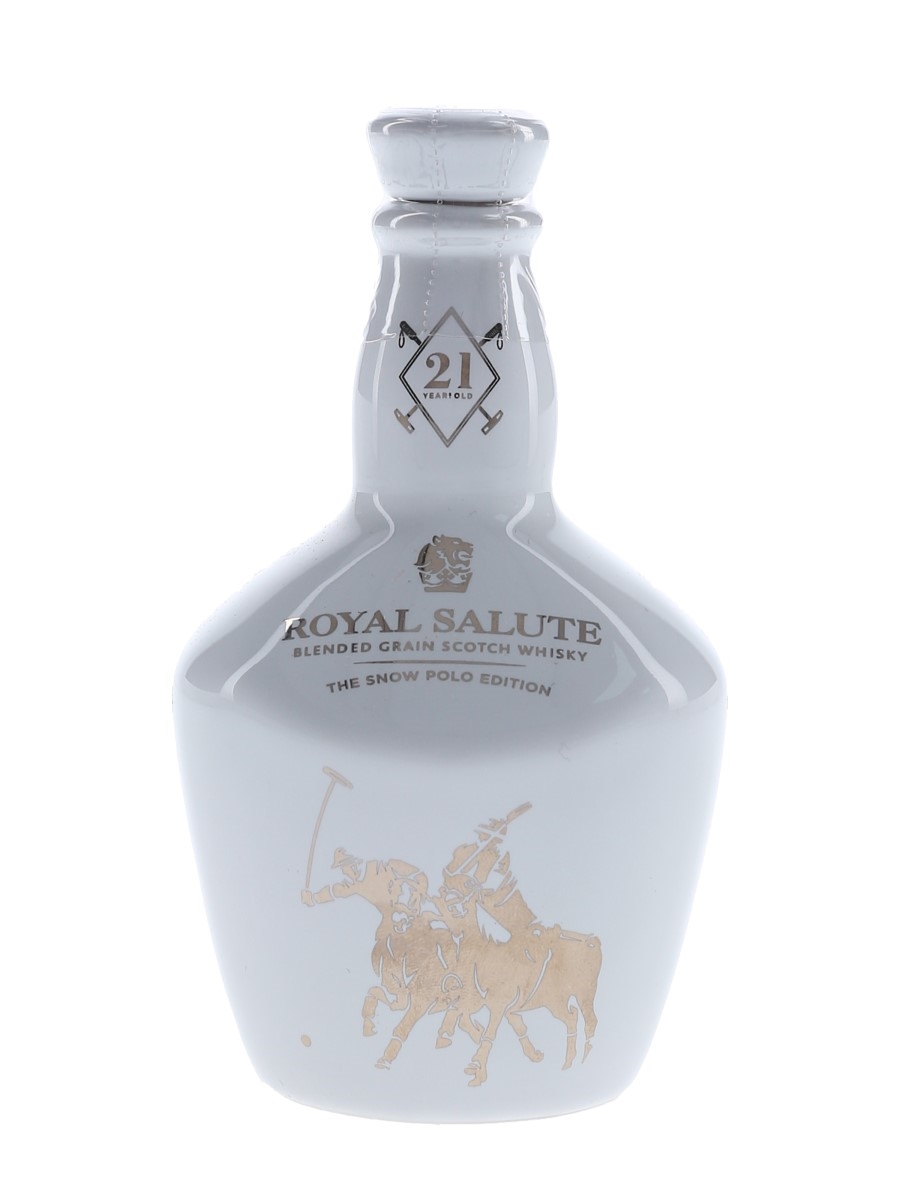 Royal Salute 21 Year Old The Snow Polo Edition Bottled 2019 5cl / 46.5%