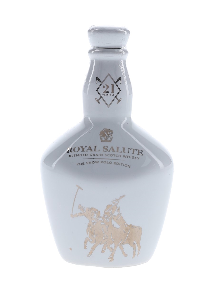 Royal Salute 21 Year Old The Snow Polo Edition - Lot 97491 - Buy