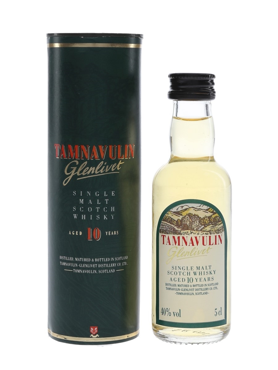 Tamnavulin Glenlivet 10 Year Old Bottled 1990s 5cl / 40%