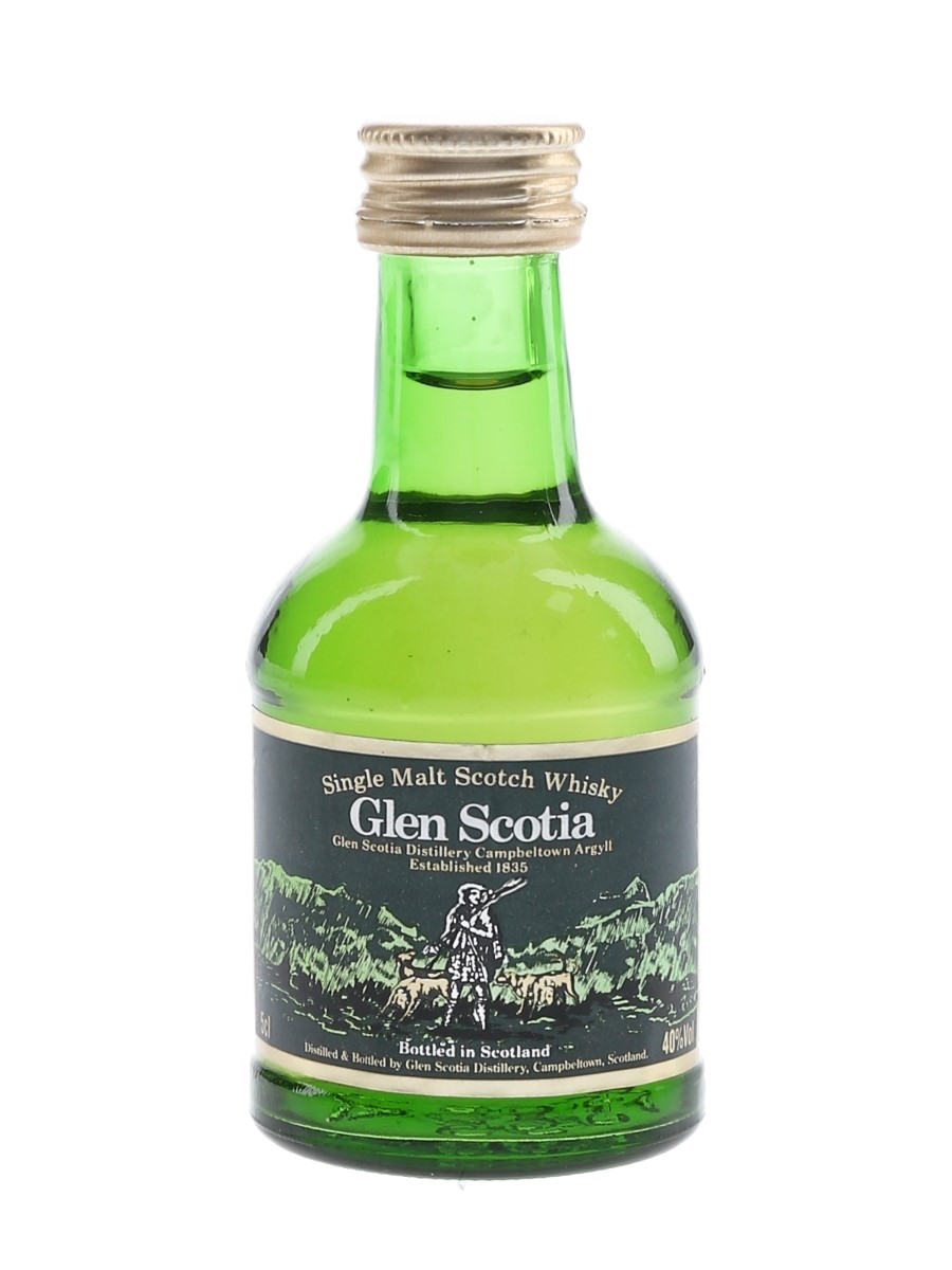 Glen Scotia 8 Year Old Bottled 1980s 5cl / 40%