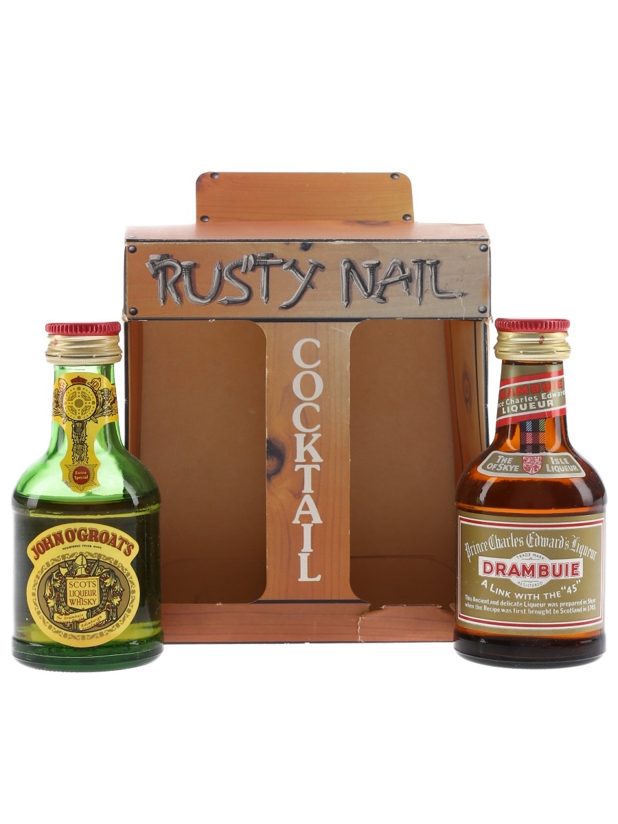 Rusty Nail Cocktail John O'Groats & Drambuie 2 x 5cl / 40%