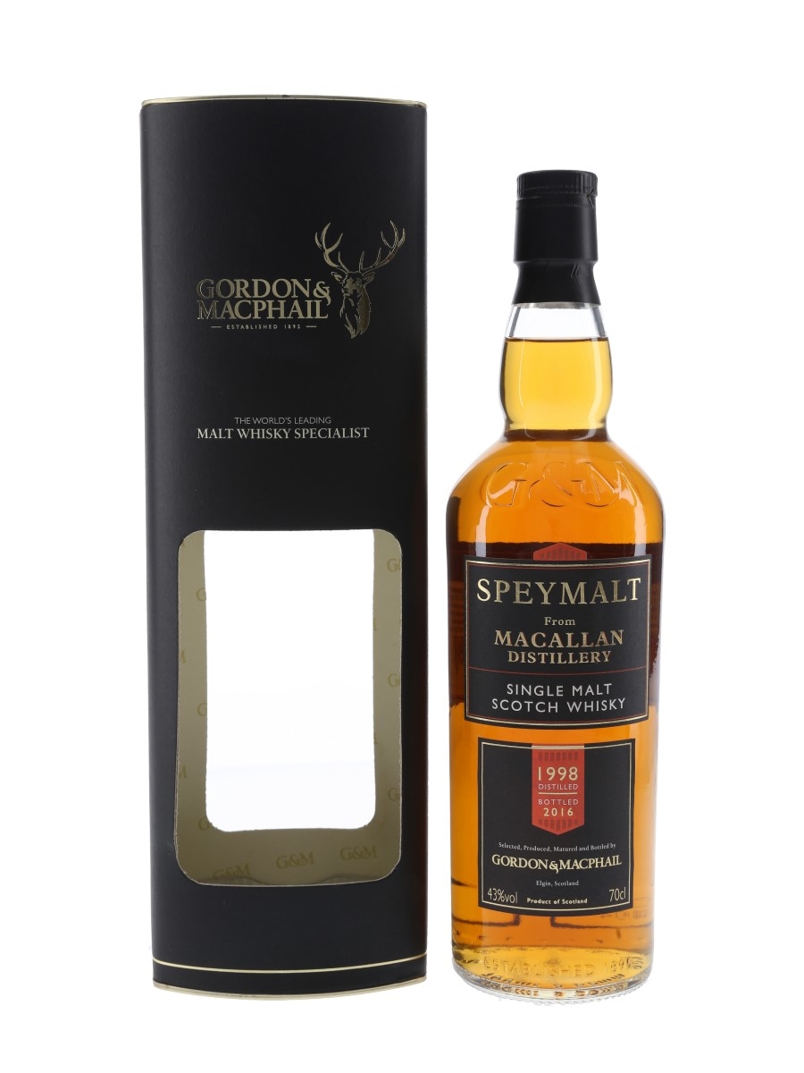 Macallan 1998 Speymalt Bottled 2016 - Gordon & MacPhail 70cl / 43%