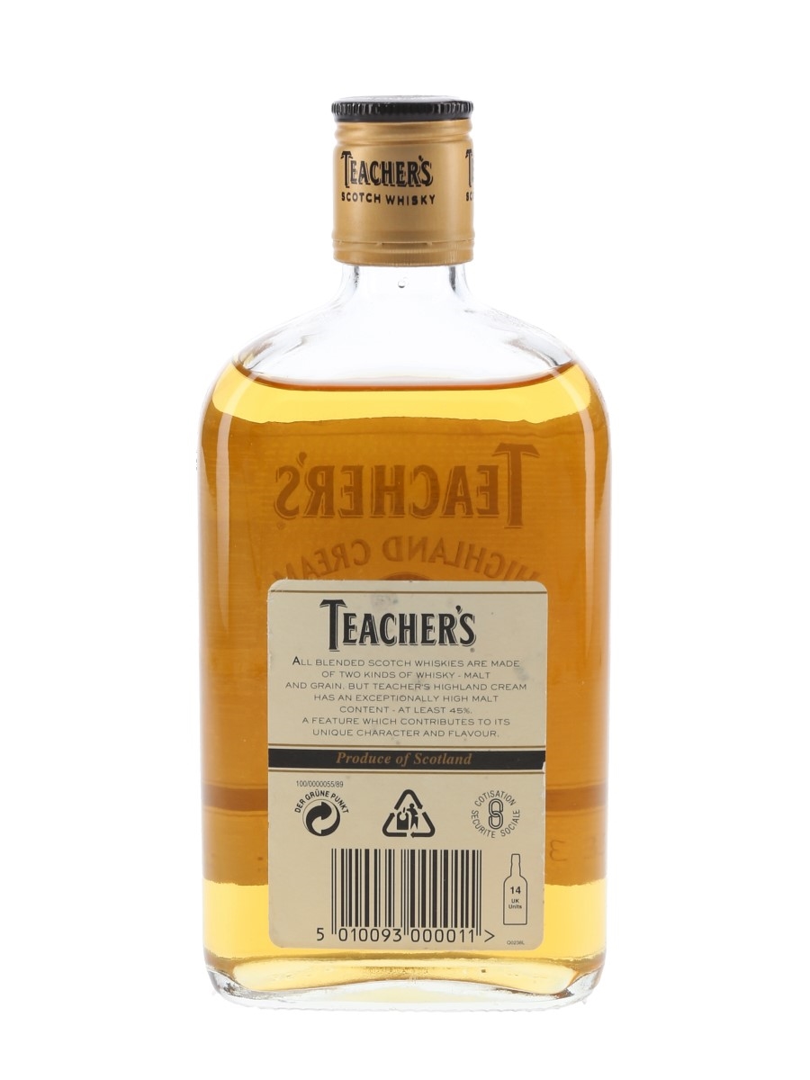ウイスキー TEACHER'S HIGHLAND CREAM SCOTCH WHISKY Teacher's Highland Cream Blended Scotch Whisky