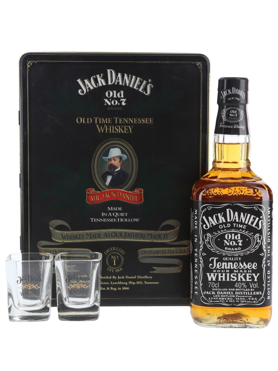 Jack Daniel's Old Time Tennessee Whisky Set Bottled 1990s 70cl / 40%