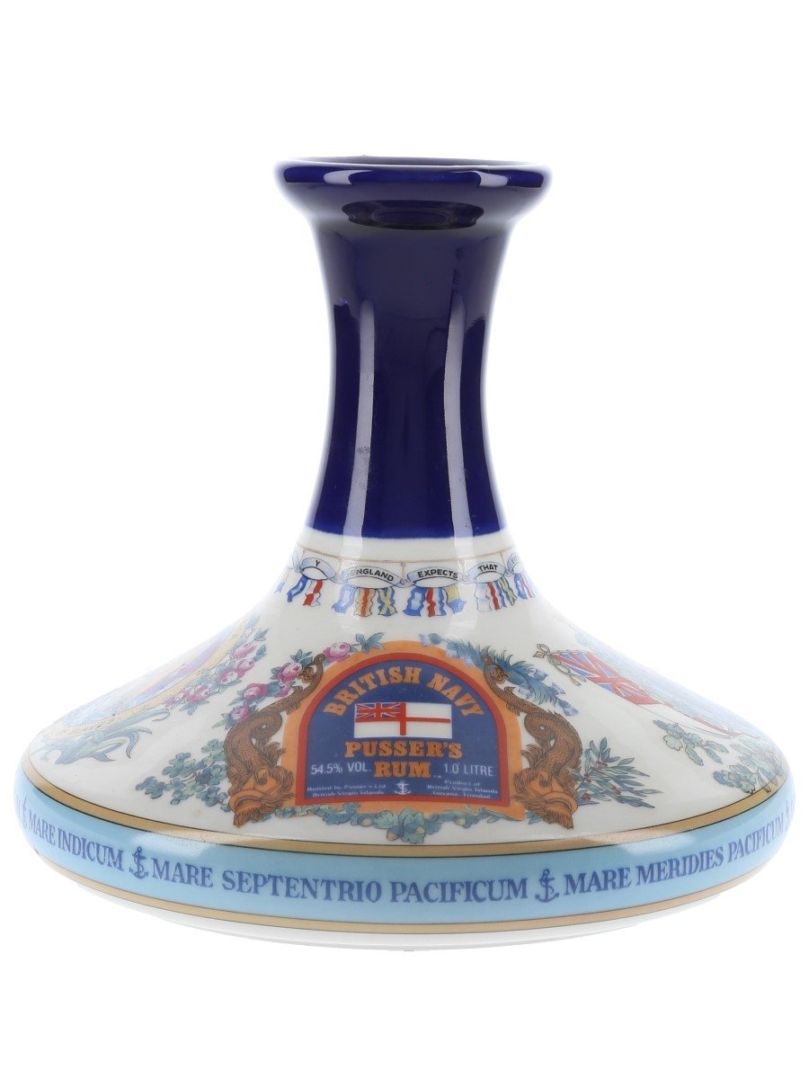 pusser's rum yachting ship's decanter