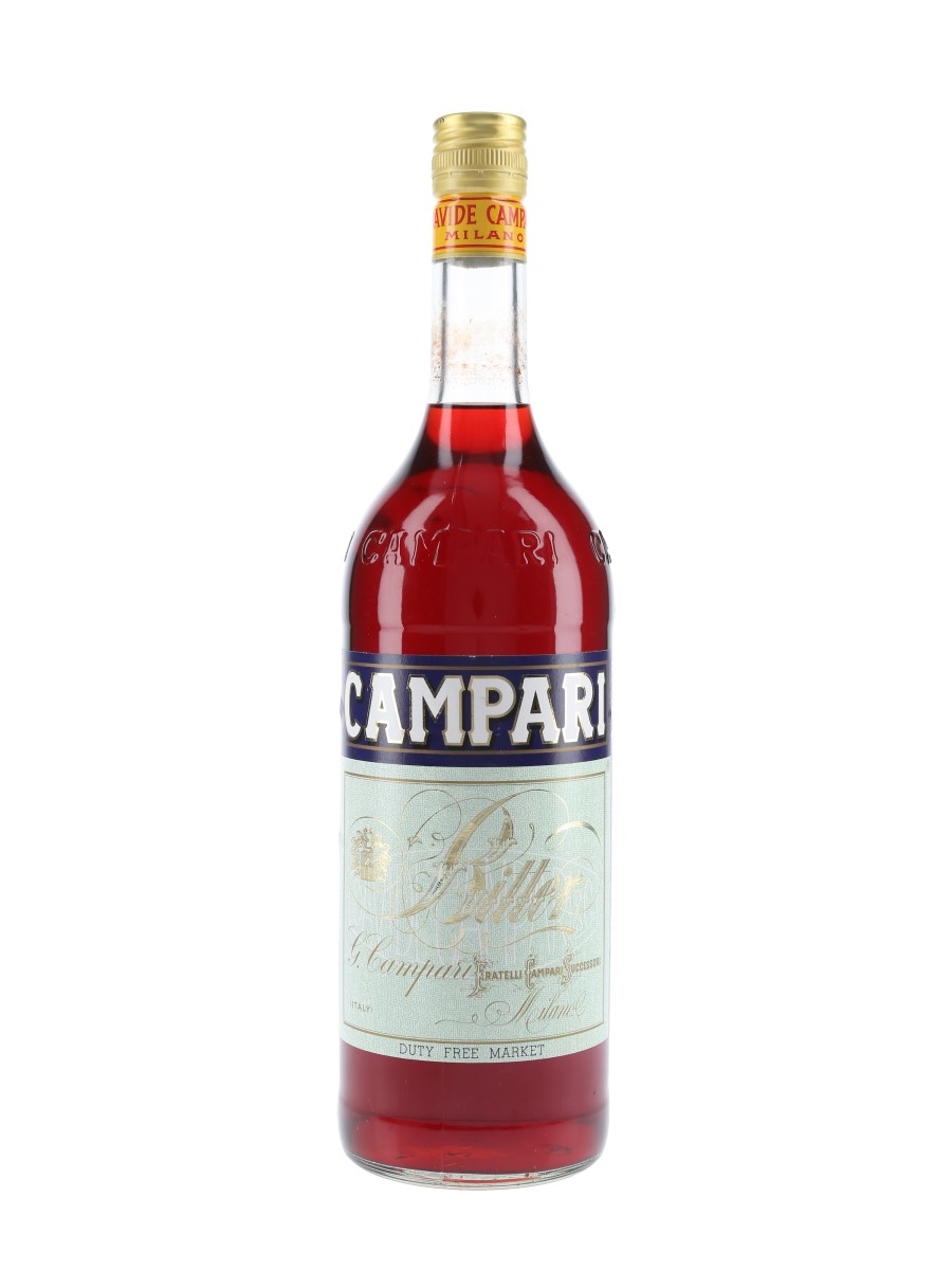Campari Bitter Bottled 1980s-1990s 100cl / 28.5%
