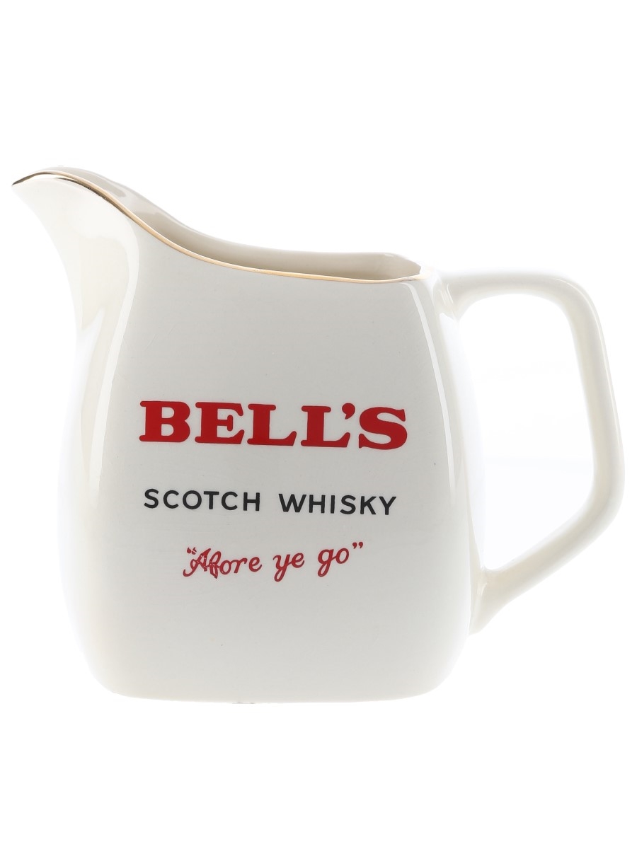 Bell's Scotch Whisky Afore Ye Go Water Jug Wade PDM 15cm Tall