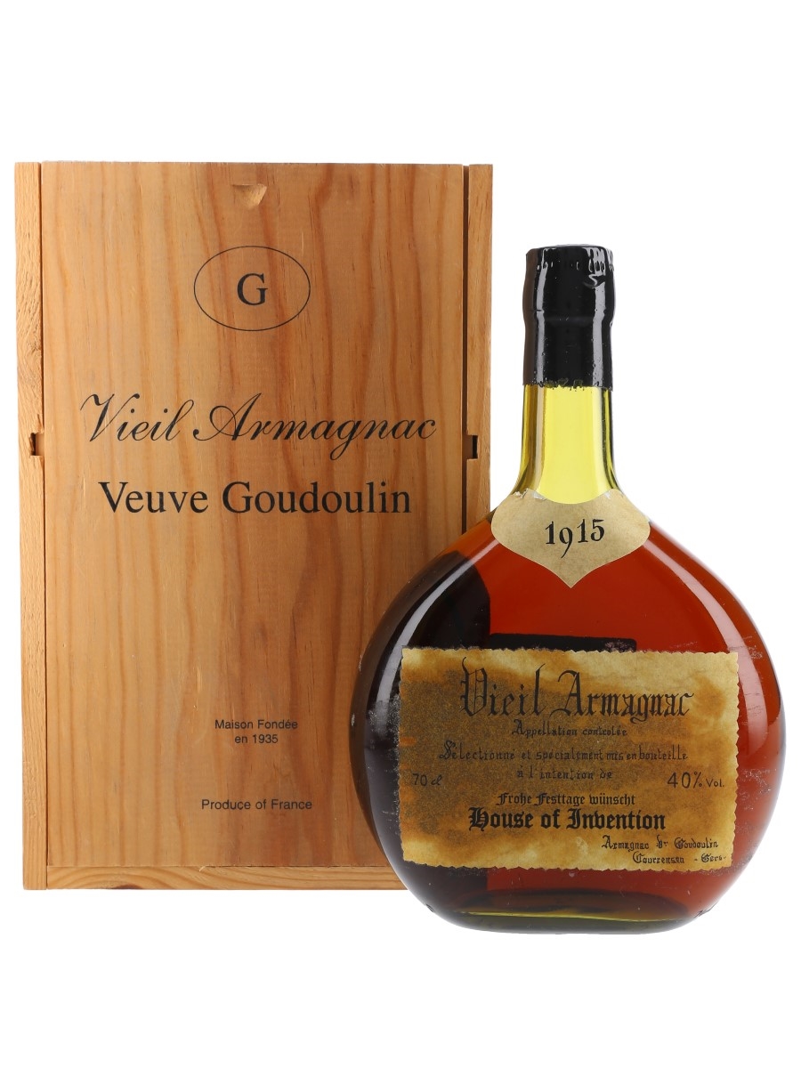 Veuve Goudoulin 1915 Vieil Armagnac 70cl / 40%