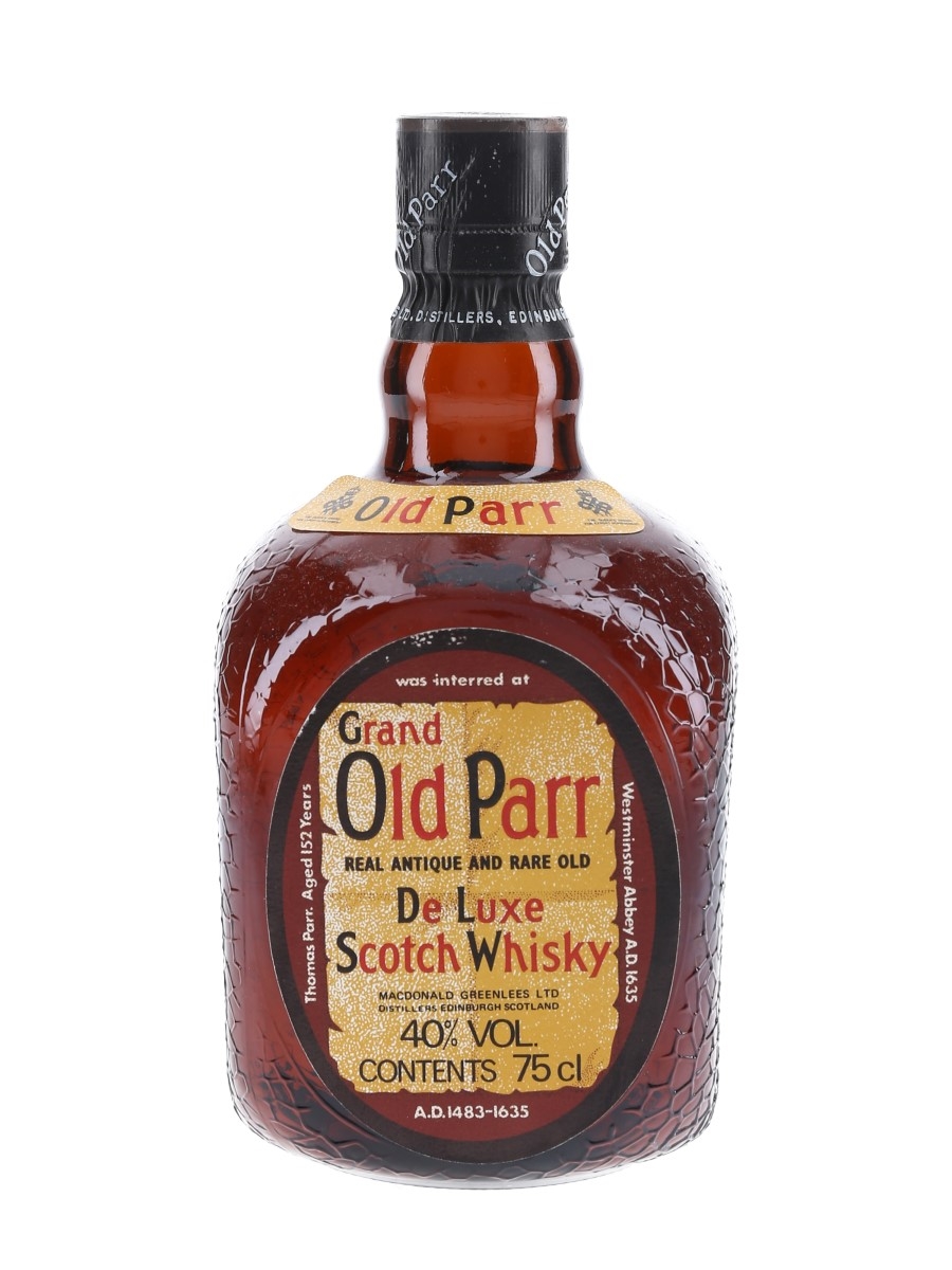 Grand Old Parr De Luxe Bottled 1980s 75cl / 40%
