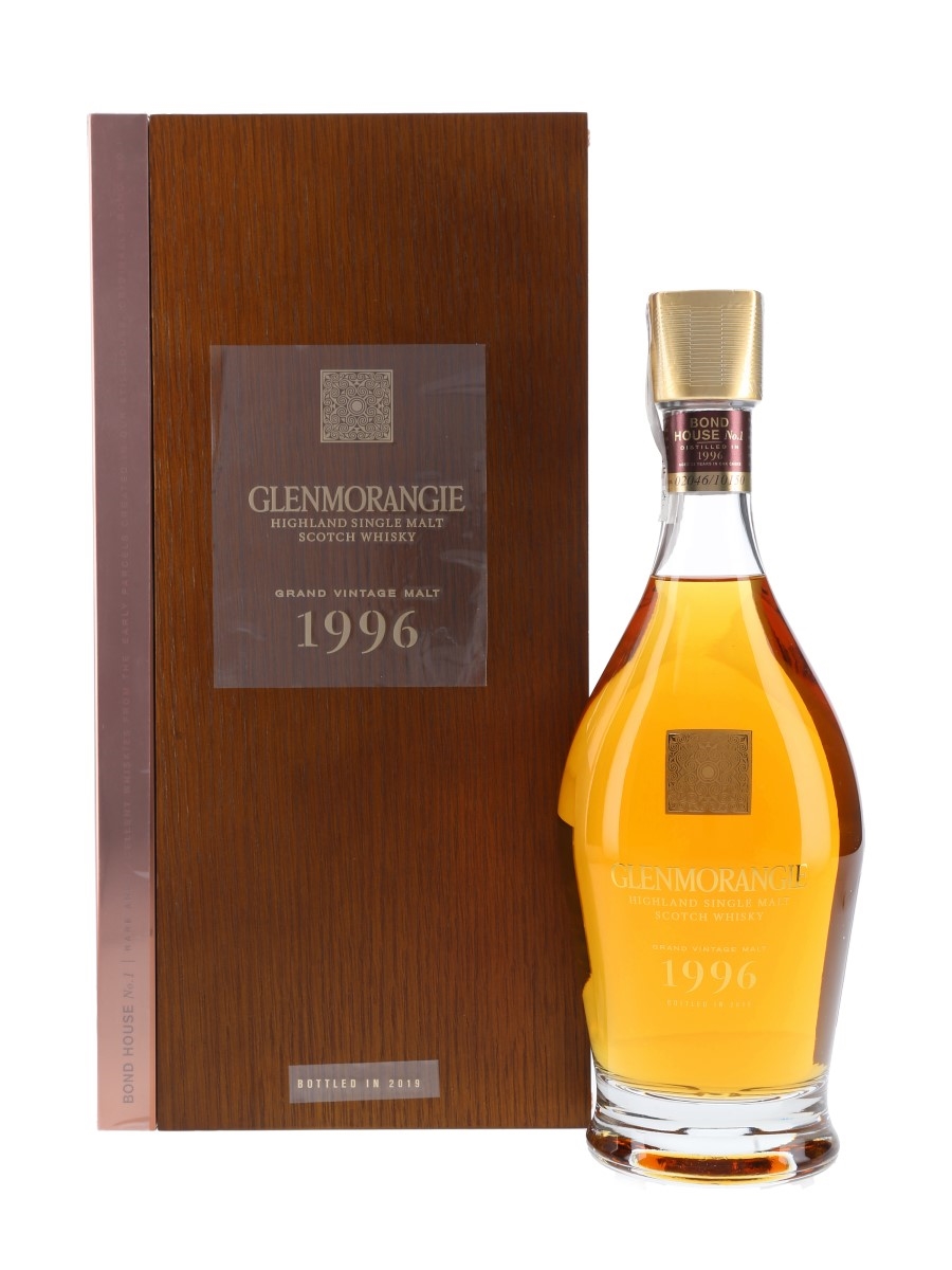 Glenmorangie 1996 23 Year Old Grand Vintage Malt Bottled 2019 - Bond House No.1 70cl / 43%