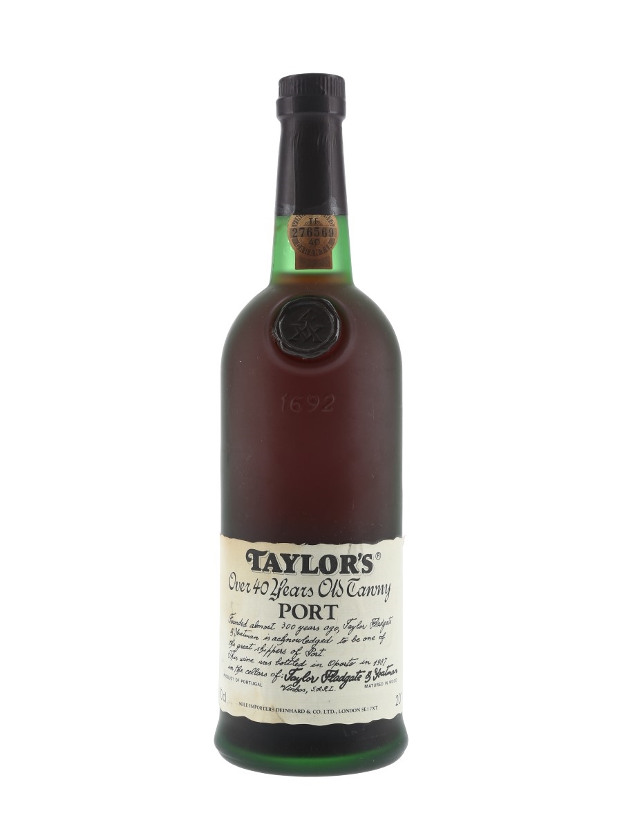 Taylor's 40 Year Old Tawny Port Bottled 1987 70cl / 20%