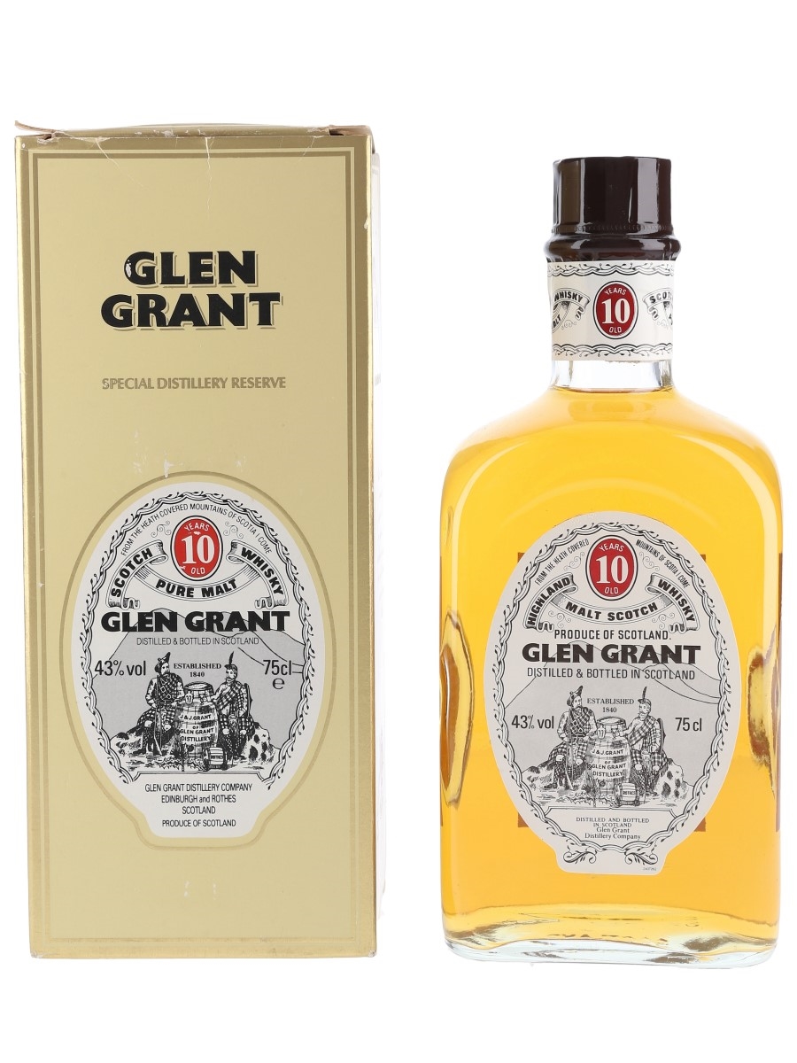 Glen Grant 10 Year Old Bottled 1980s 75cl / 43%