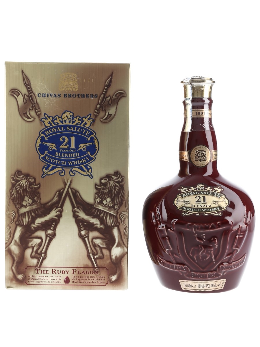 Royal Salute 21 Year Old Bottled 2008 - The Ruby Flagon 70cl / 40%