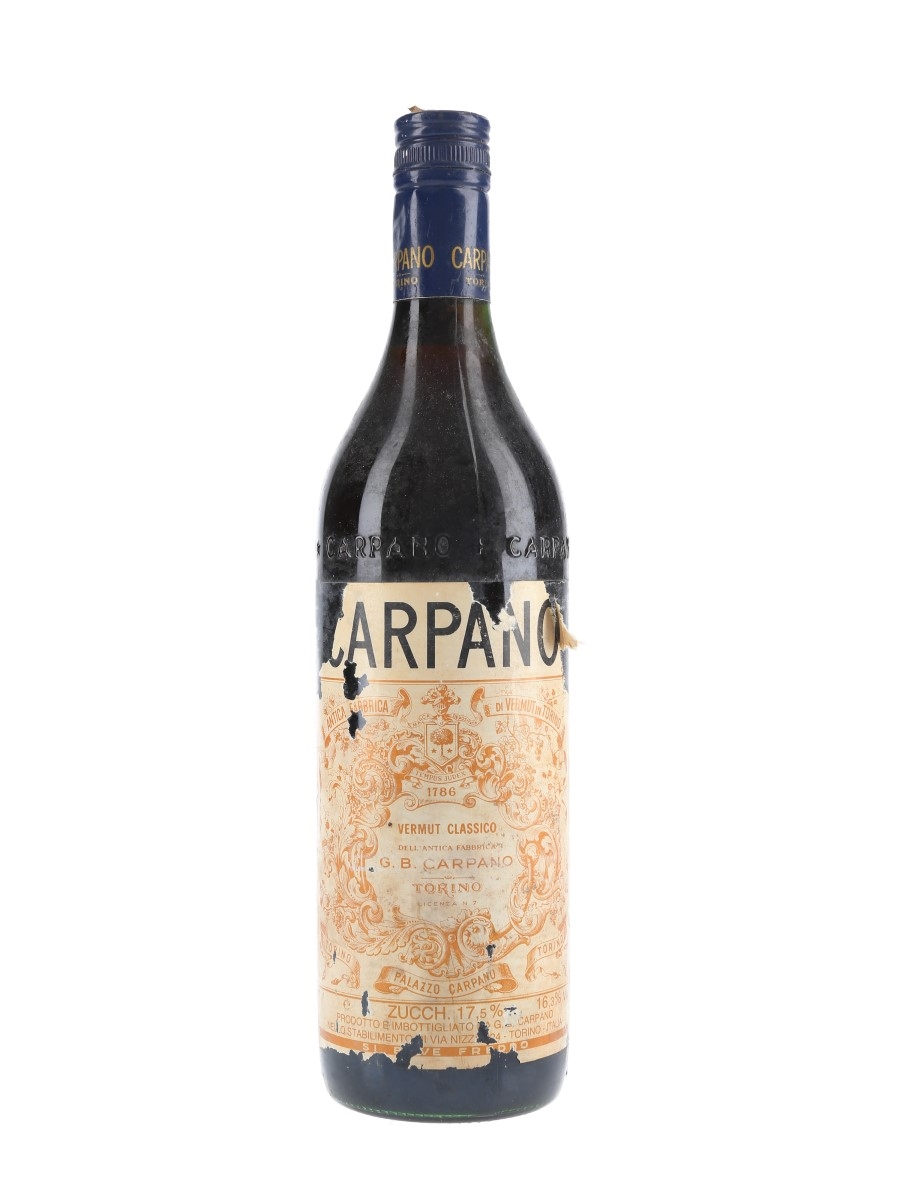Carpano Vermouth Classico Bottled 1980s 100cl / 16.3%