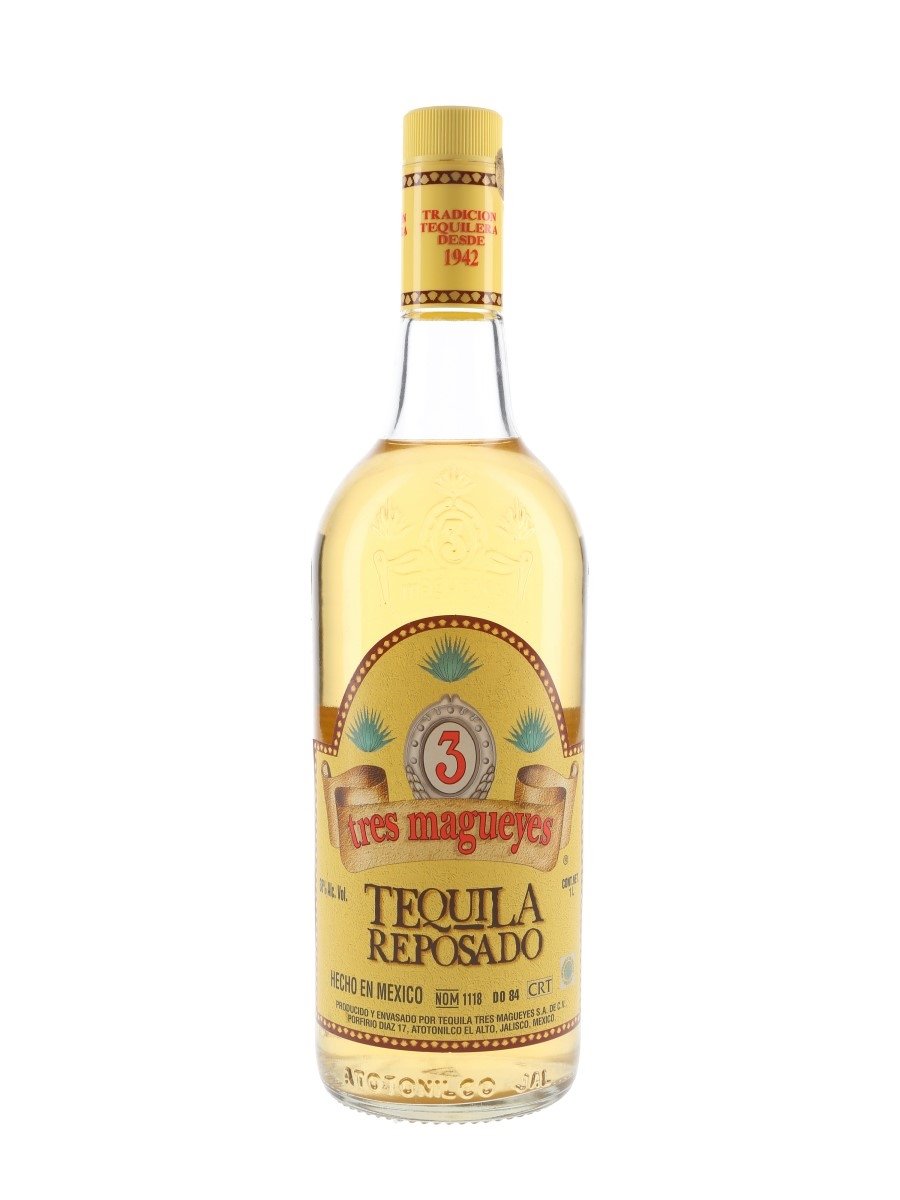 Tres Magueyes Tequila Reposado - Lot 90284 - Buy/Sell Tequila Online
