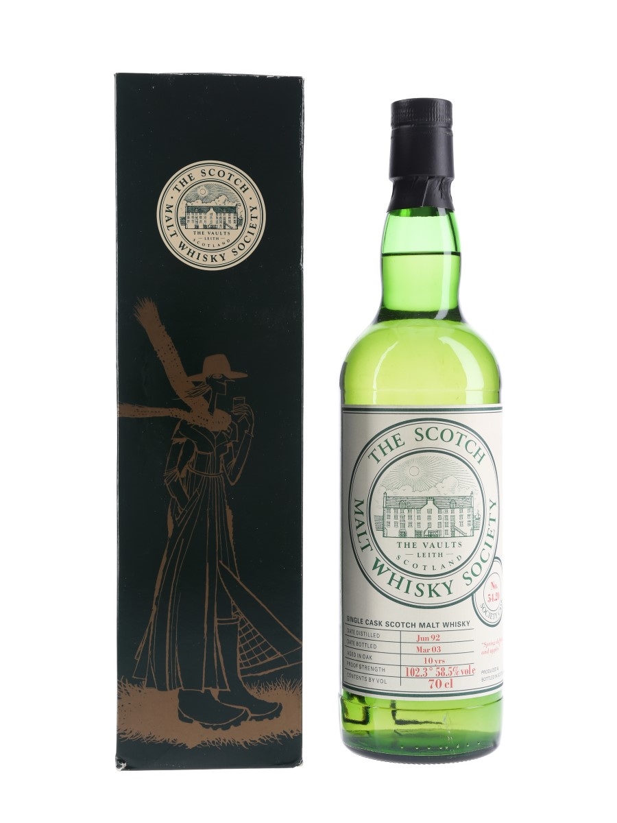 SMWS 54.20 Spring Daffodils And Apples Aberlour 1992 70cl / 58.5%