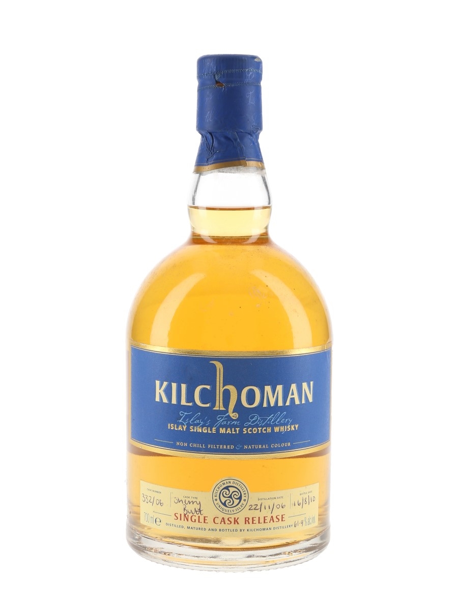 Kilchoman 2006 Single Cask Release Bottled 2010 70cl / 61.9%