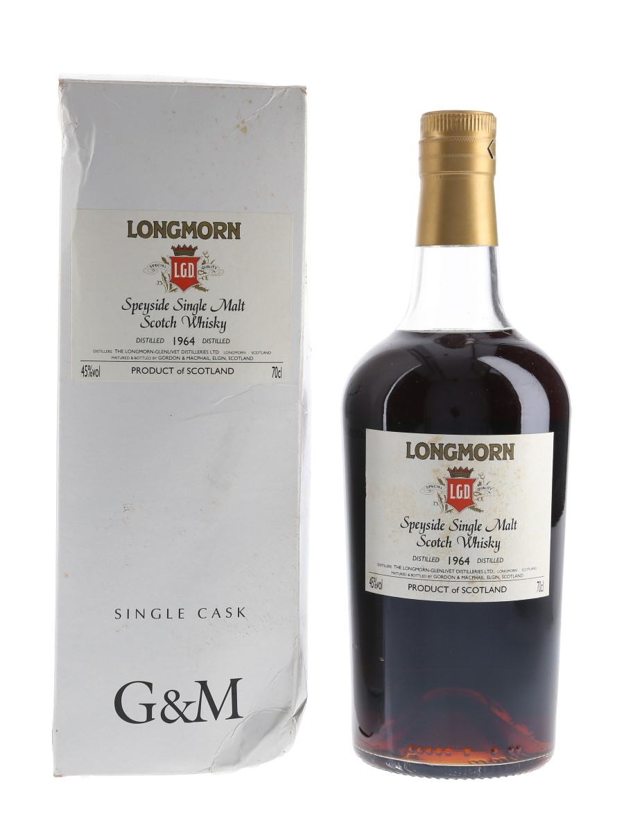 Longmorn 1964 Single Cask 1034 Gordon & MacPhail Bottled 2010 -  La Maison du Whisky 70cl / 45%