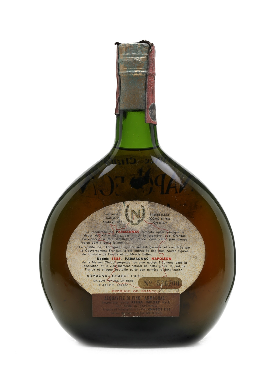 Prince De Chabot Napoleon Armagnac - Lot 9632 - Buy/Sell Armagnac