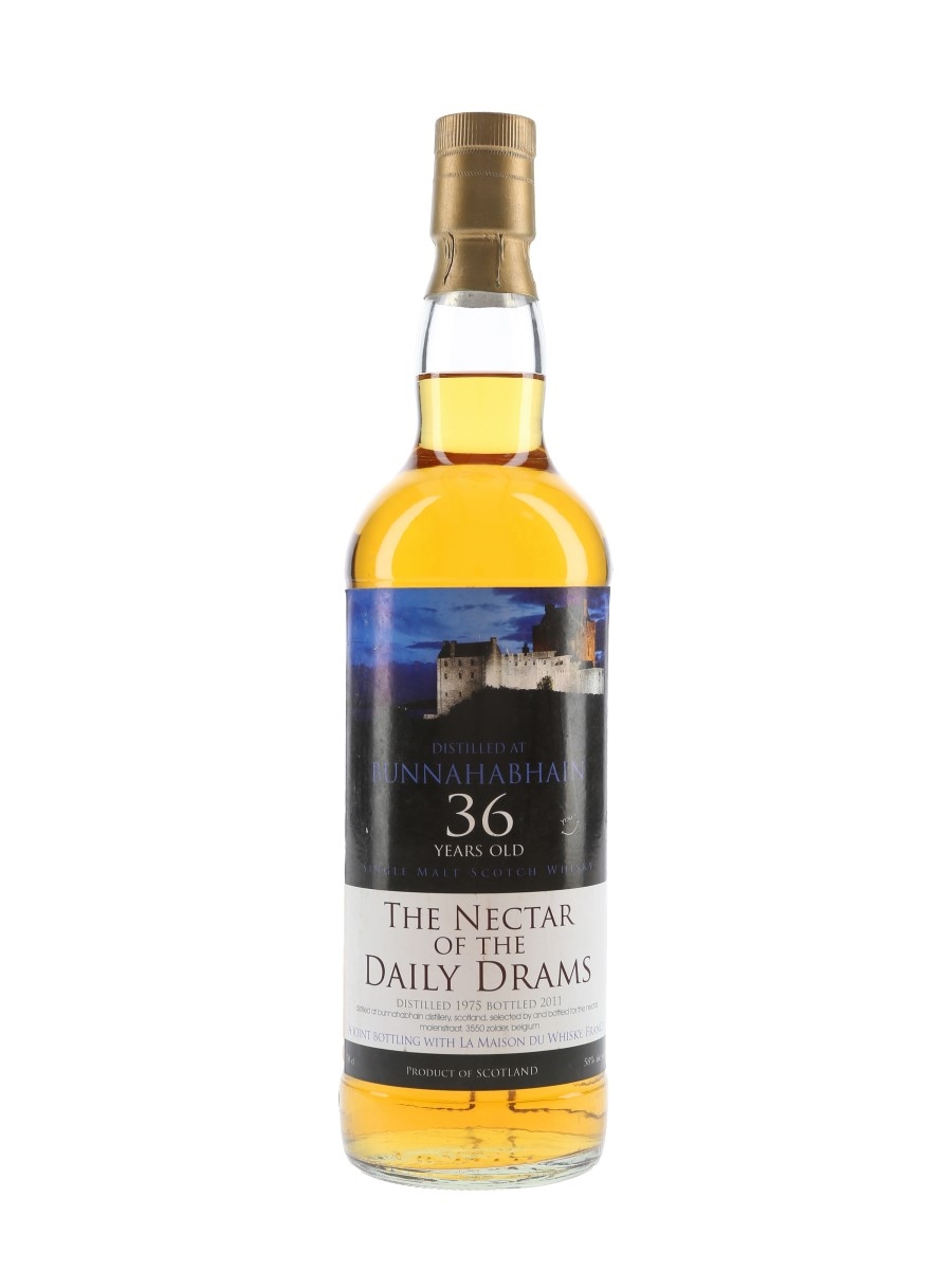 Bunnahabhain 1975 36 Year Old The Nectar Of The Daily Drams Bottled 2011 - La Maison du Whisky 70cl / 58%