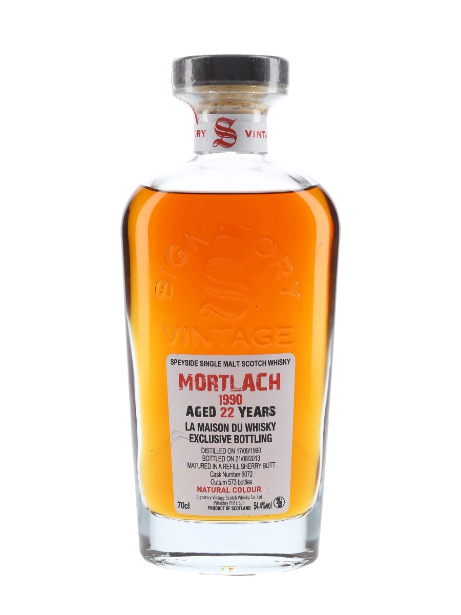 Mortlach 1990 22 Year Old Bottled 2013 - La Maison du Whisky 70cl / 54.4%