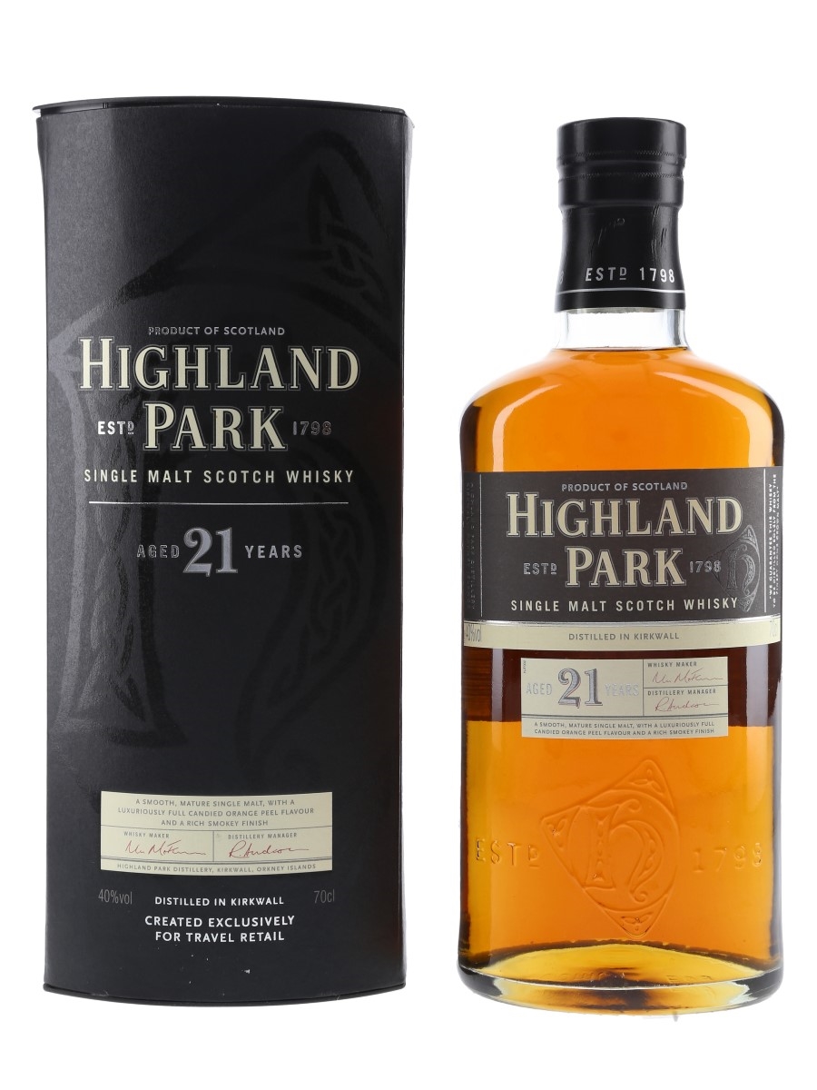 Highland Park 21 Year Old Travel Retail Exclusive 70cl / 40%